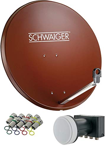 Die beste schwaiger satellitenschuessel schwaiger 555 mit quad lnb Bestsleller kaufen