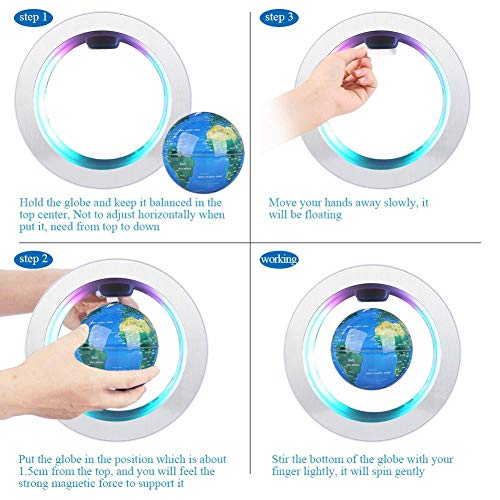 Schwebender Globus TMISHION Magnetische Levitation Globe, 4”