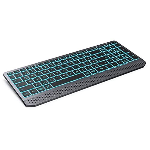 Die beste seenda tastatur seenda beleuchtete bluetooth funktastatur Bestsleller kaufen