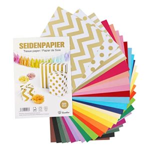 Seidenpapier Sweelov 500 Blatt 25 Farben Bastelpapier A4