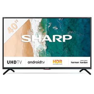 Sharp-Fernseher SHARP 40BN6EA Android TV 4K Ultra HD LED