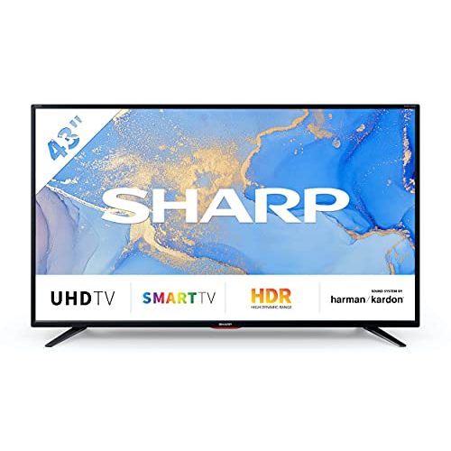 Sharp-Fernseher SHARP 43BJ6E Smart TV 4K Ultra HD LED