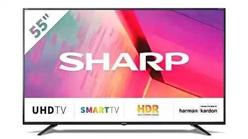 Sharp-Fernseher SHARP 55BJ3E 139 cm (55 Zoll) 4K Ultra HD Smart