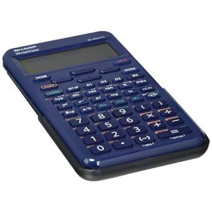 Sharp-Taschenrechner SHARP EL-W531 TL BL, Schulrechner, blau
