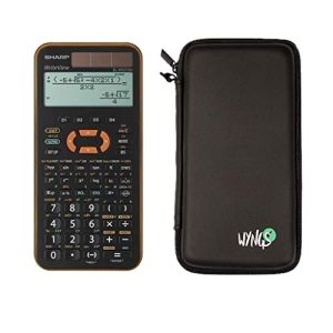 Sharp-Taschenrechner SHARP EL-W531XG Orange + Schutztasche