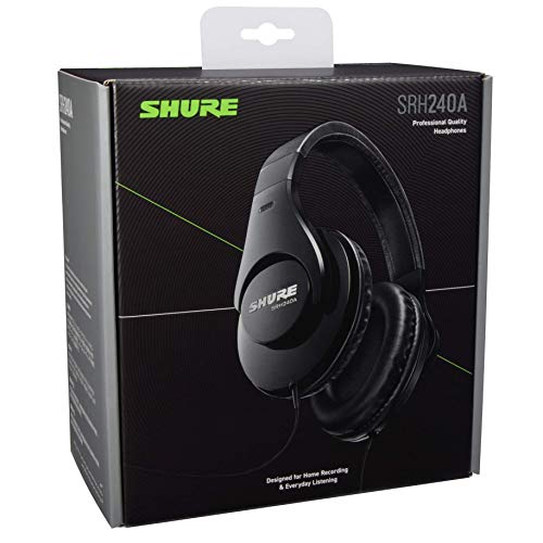 Shure-Kopfhörer Shure SRH240A-BK-EFS geschlossener Kopfhörer