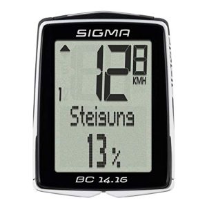 Sigma-Fahrradcomputer SIGMA SPORT BC 14.16 STS, Kabellos