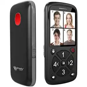 Simvalley-Handy Simvalley Mobile Notfallhandy: 5-Tasten-Senioren