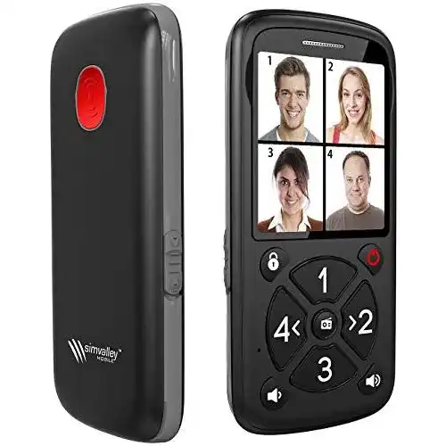 Die beste Simvalley-Handy Simvalley Mobile Notfallhandy: 5-Tasten-Senioren 2026 Test Bestseller Simvalley-Handy Simvalley Mobile Notfallhandy: 5-Tasten-Senioren