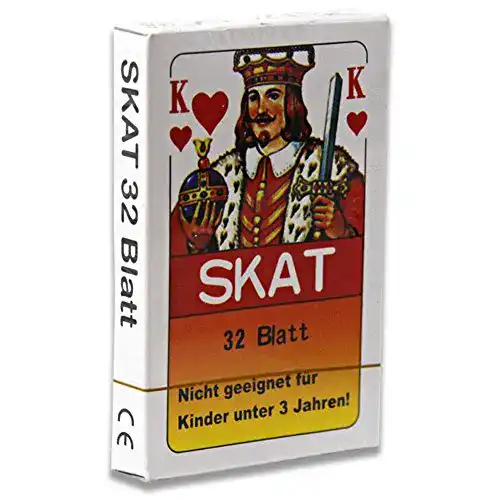 Skat Paul Import GmbH 32 Blatt Karten Französisches Blatt