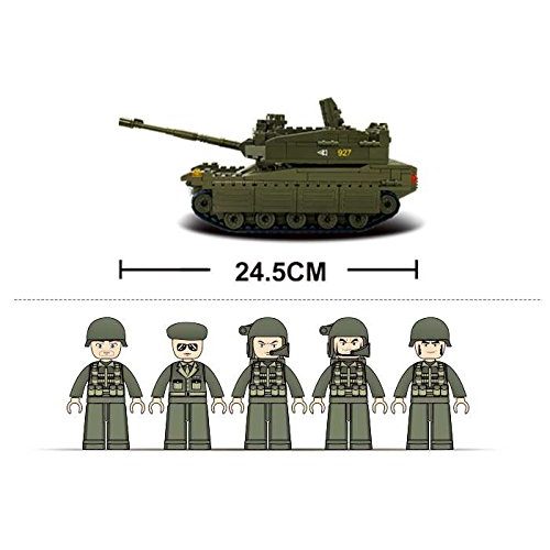 Sluban Sluban SL95130, Panzer III, 355 Teile, [M38-B0305], Spielset