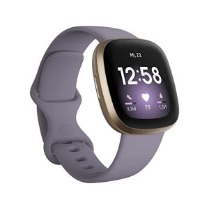 Smartwatch Android Herren Fitbit Versa 3 Gesundheit & Fitness