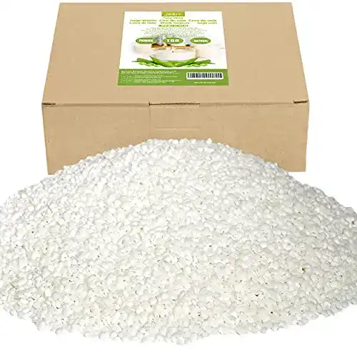 Sojawachs JBEIY 2Kg, natürliches Kerzenwachs, Hohe Qualität