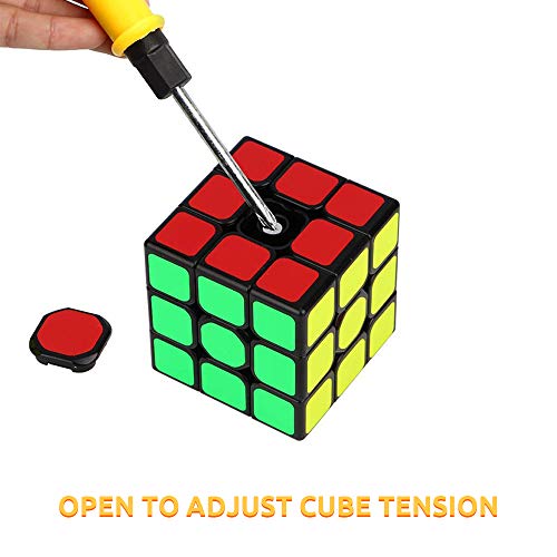 Speedcube LOVEXIU Zauberwürfel 2PCS, Cube 3×3, Zauber Würfel