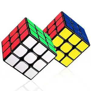 Speedcube LOVEXIU Zauberwürfel 2PCS, Cube 3×3, Zauber Würfel