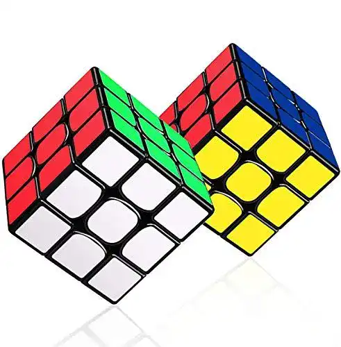 Speedcube LOVEXIU Zauberwürfel 2PCS, Cube 3×3, Zauber Würfel