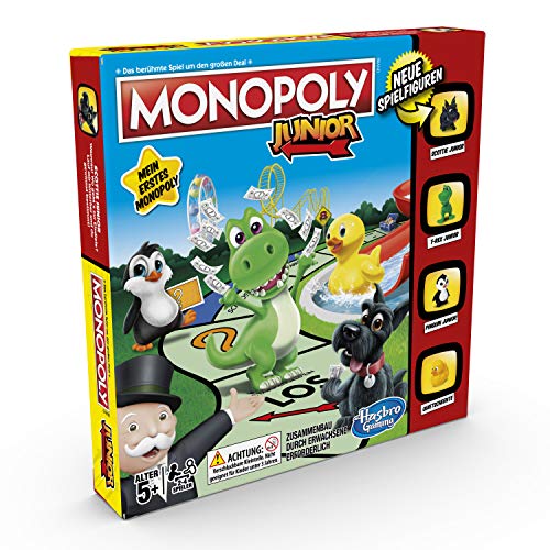 Spiele ab 5 Jahren Hasbro Monopoly Junior, der Klassiker