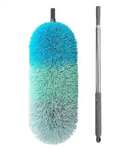 Spinnwebenbesen BOOMJOY Staubwedel, 254cm Lang Teleskop