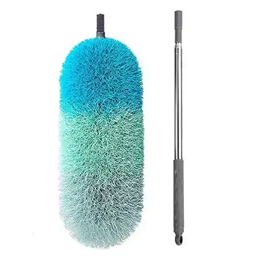 Spinnwebenbesen BOOMJOY Staubwedel, 254cm Lang Teleskop