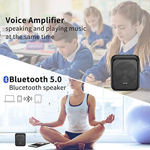 Sprachverstärker SHIDU Tragbar wiederaufladbar Bluetooth