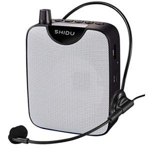 Sprachverstärker SHIDU Tragbarer Stimmverstärker mit Mikrofon