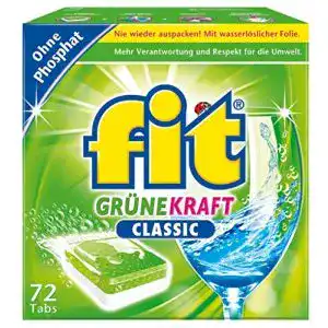 Spülmaschinentabs ohne Plastik