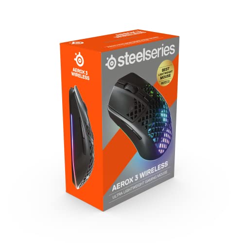 SteelSeries-Maus SteelSeries Aerox 3 Wireless Onyx 2022