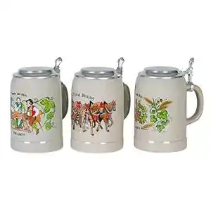 Steinkrug Domex 25610 Bierseidel ‘Kannenbäcker’ Flachzinndeckel