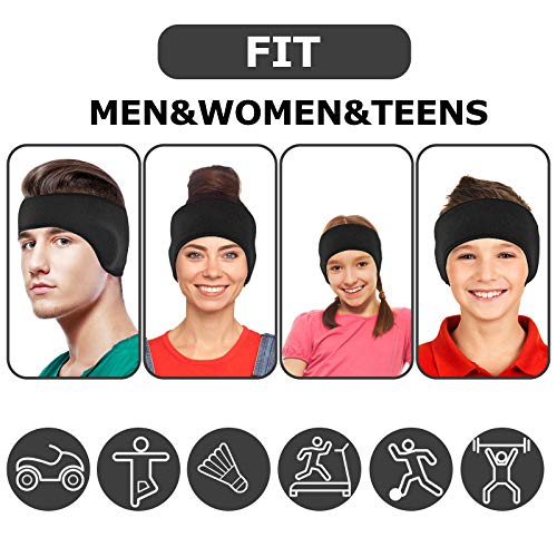 Stirnband Telgoner Winter Sport für Damen Herren, Ohrenwärmer