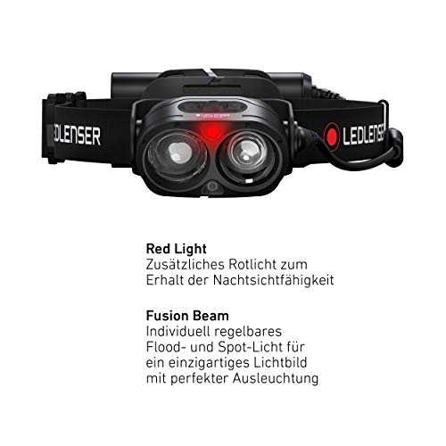 Stirnlampe (Rotlicht) Ledlenser H19R Core Stirnlampe, 3500 Lm