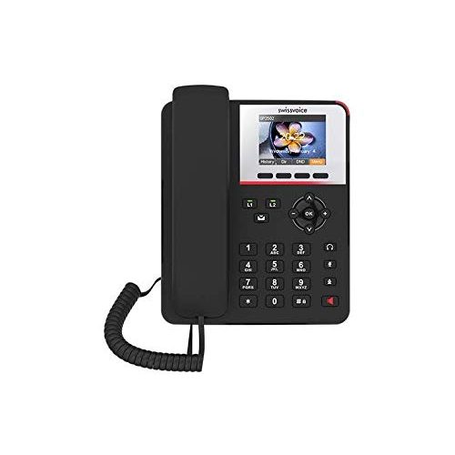 Swissvoice-Telefon swissvoice CP2502 Telefon Schwarz