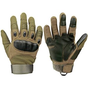Taktische Handschuhe Xnuoyo Gloves Gummi Hart Vollfinger