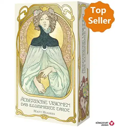 Tarotkarten Königsfurt-Urania Ätherische Visionen, Goldprägung