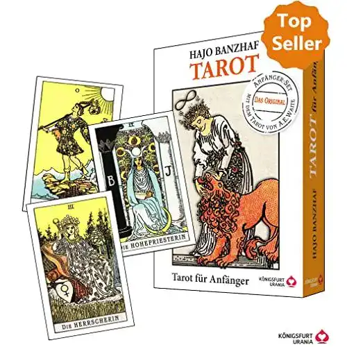 Tarotkarten Königsfurt-Urania Tarot für Anfänger: Original Waite