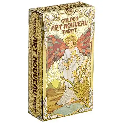 Tarotkarten Massaglia, G: Golden Art Nouveau Tarot