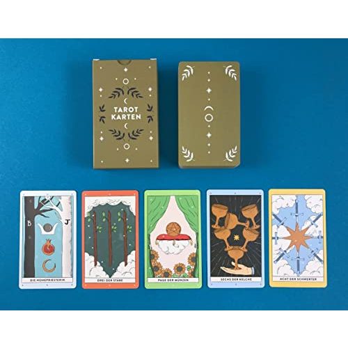 Tarotkarten : mit Buch, Set für Anfänger: ausführlich