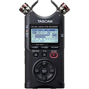 Tascam-Recorder Tascam DR-40X Tragbar Vierspur-Audiorecorder