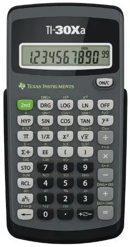 Taschenrechner nicht programmierbar TEXDR Texas Instruments