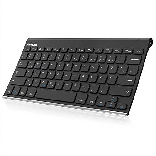 Die beste tastatur ohne nummernblock arteck bluethooth qwertz Bestsleller kaufen