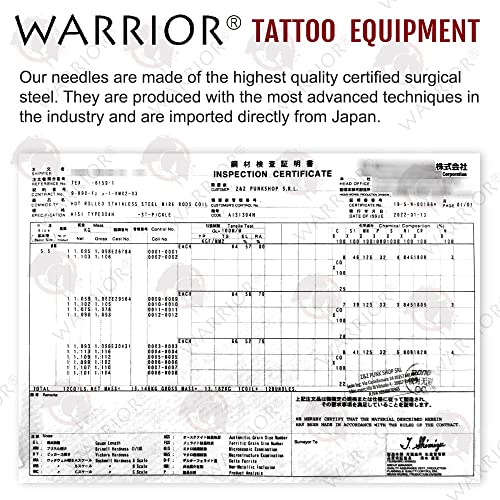 Tattoo-Nadeln Warrior Red Tattoo Patronen Nadeln 20 Stück