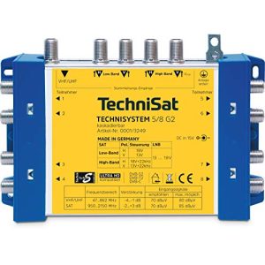 TechniSat-Multischalter TechniSat TechniSystem 5/8 G2 inkl. Netzteil