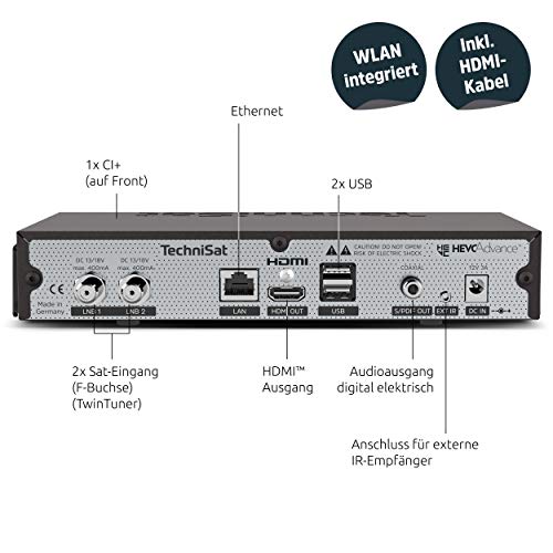 TechniSat-Receiver TechniSat TECHNIBOX UHD S, 4K Sat