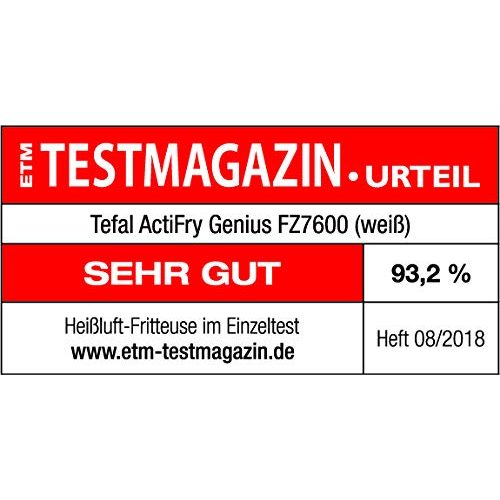 Tefal-Fritteuse Tefal ActiFry Genius FZ7600, inkl. Rezeptbuch
