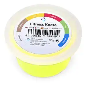 Therapieknete ATC Handels GmbH Fitnessknete 85g gelb, weich