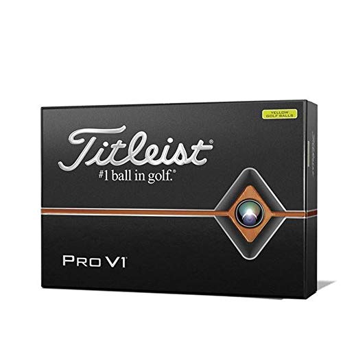 Titleist-Golfbälle Titleist Pro V1 Golfball, Herren, Gelb