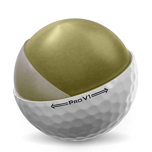 Titleist-Golfbälle Titleist Pro V1 High Number Golfball, Weiß