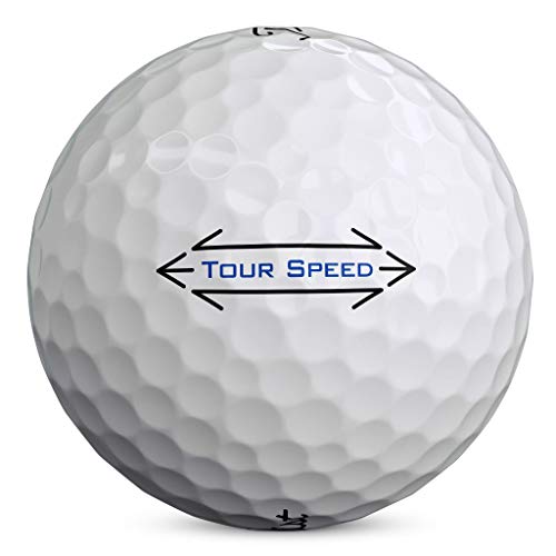 Titleist-Golfbälle Titleist Tour Speed Golfball, Herren, weiß