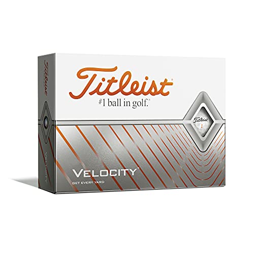 Titleist-Golfbälle Titleist Unisex Velocity Golfball, Weiß