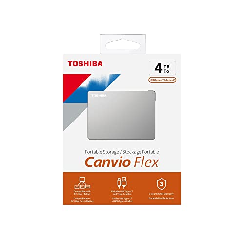 Toshiba-Externe-Festplatte Toshiba Canvio Flex HDTX140XSCCA