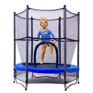 Trampolin 140 cm Jumptastic Trampolin für Kinder mit Netz